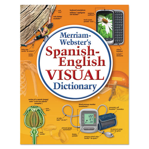 Image of Merriam Webster® Spanish-English Visual Dictionary, Paperback, 1152 Pages