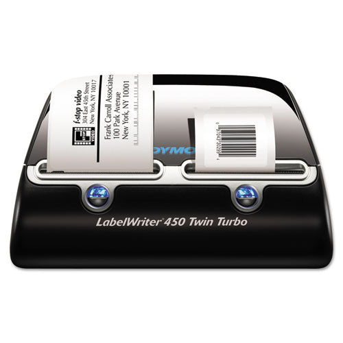 Image of DYMO® Labelwriter 450 Twin Turbo Label Printer, 71 Labels/min Print Speed, 5.5 X 8.4 X 7.4