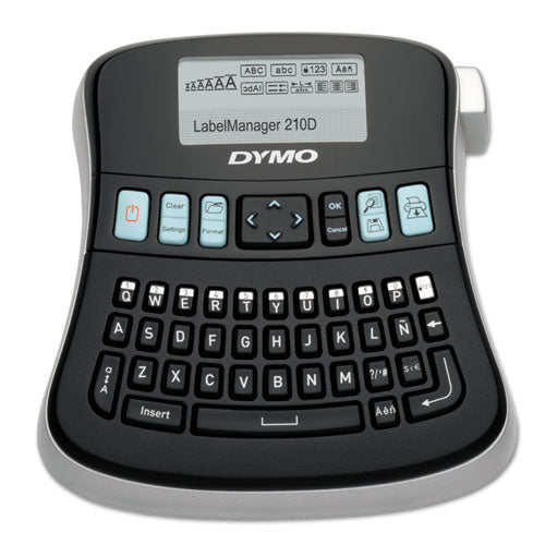 Image of DYMO® Labelmanager 210d Label Maker, 2 Lines, 6.1 X 6.5 X 2.5