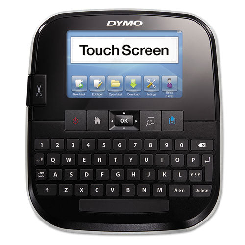 Image of DYMO® Labelmanager 500ts Touchscreen Label Maker, 0.8"/s Print Speed, 6.46 X 7.44 X 3.74