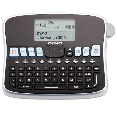 Image of DYMO® Labelmanager 360d Label Maker, 2 Lines, 2.8 X 7.76 X 5.9