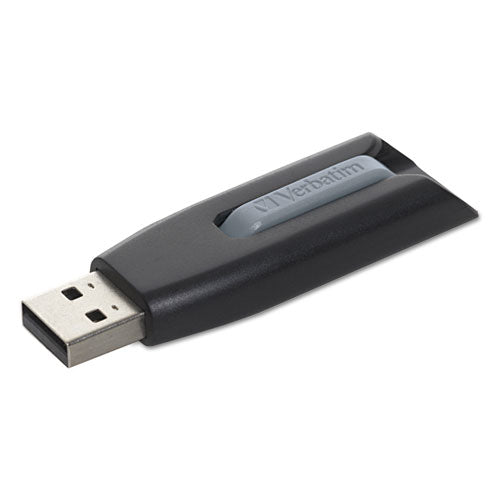 Image of Verbatim® Store 'n' Go V3 Usb 3.0 Drive, 256 Gb, Black/gray