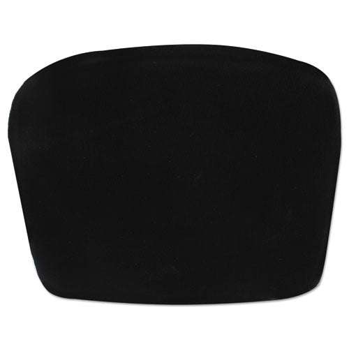 Image of Alera® Cooling Gel Memory Foam Backrest, Two Adjustable Chair-Back Straps, 14.13 X 14.13 X 2.75, Black