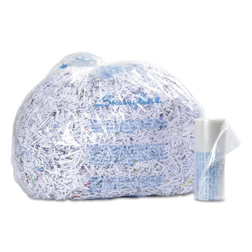 Image of GBC® Plastic Shredder Bags For Taa Compliant Shredders, 35-60 Gal Capacity, 100/box