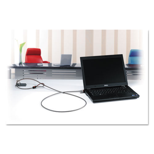 Image of Kensington® Desk Mount Cable Anchor, Gray/white