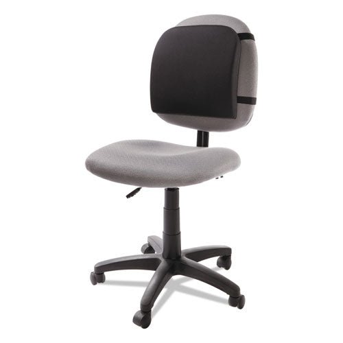 Image of Kensington® Memory Foam Backrest, 16 X 12 X 16, Black