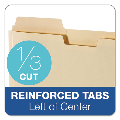 Image of Pendaflex® File Folder Pocket, 0.75" Expansion, Letter Size, Manila, 10/pack