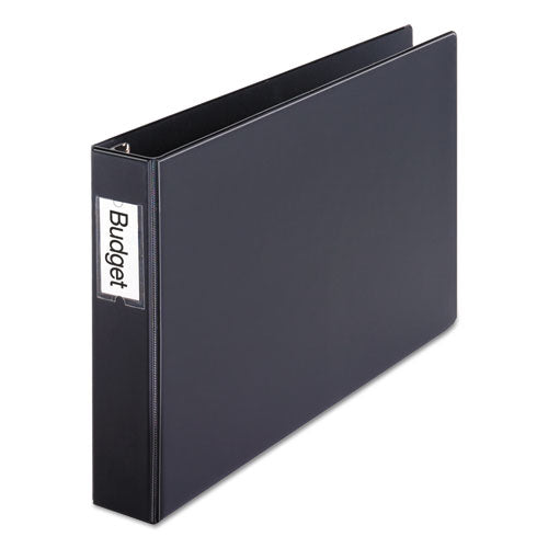 Image of Cardinal® Premier Easy Open 11 X 17 Locking Slant-D Ring Binder, 3 Rings, 2" Capacity, 11 X 17, Black
