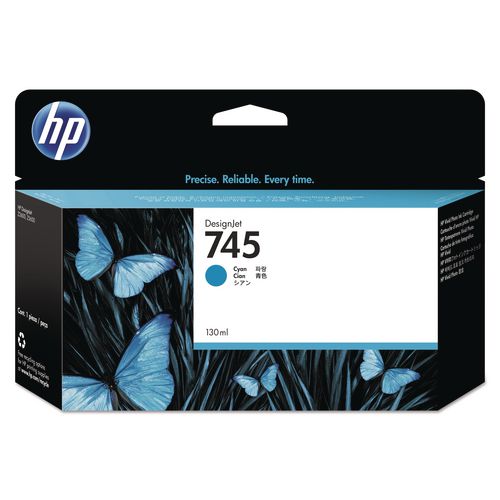 Image of HP HP 745, (f9j97a) Cyan Original Ink Cartridge