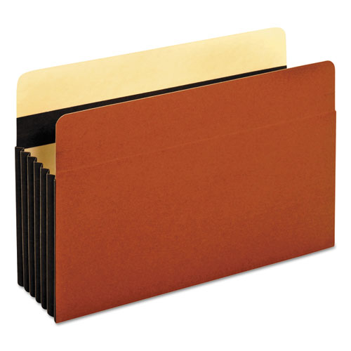 Image of Pendaflex® Heavy-Duty File Pockets, 5.25" Expansion, Legal Size, Redrope, 10/box