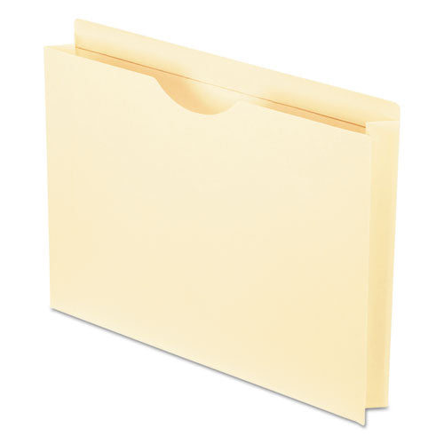 Image of Pendaflex® Smart Shield Reinforced File Jackets, Straight Tab, Letter Size, Manila, 50/Box
