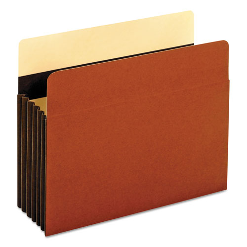 Image of Pendaflex® Heavy-Duty File Pockets, 5.25" Expansion, Letter Size, Redrope, 10/box