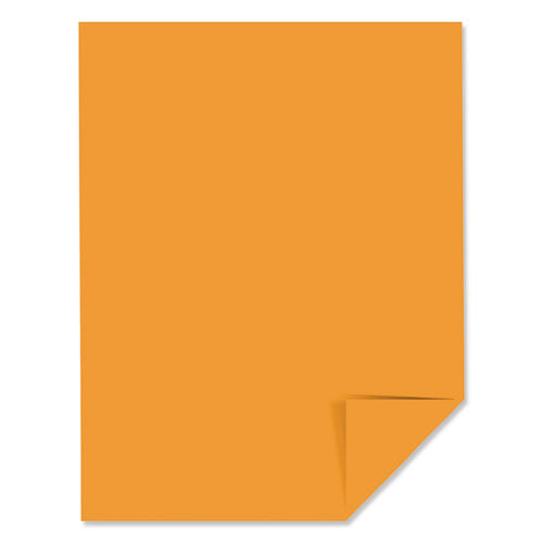 Image of Astrobrights® Color Paper, 24 lb Bond Weight, 8.5 x 11, Cosmic Orange, 500/Ream