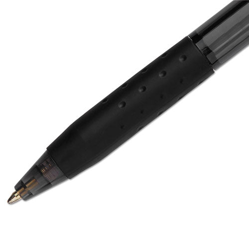 Image of Paper Mate® InkJoy 300 RT Ballpoint Pen, Retractable, Medium 1 mm, Black Ink, Black Barrel, 36/Box