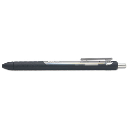 Image of Paper Mate® Inkjoy Gel Pen, Retractable, Medium 0.7 Mm, Black Ink, Black Barrel, Dozen