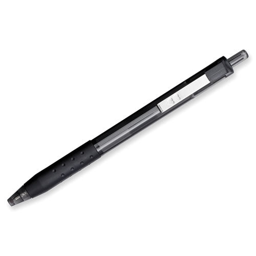 Image of Paper Mate® InkJoy 300 RT Ballpoint Pen, Retractable, Medium 1 mm, Black Ink, Black Barrel, 36/Box