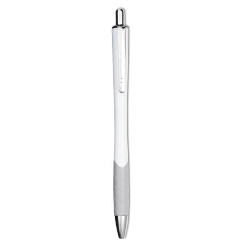 Image of Paper Mate® InkJoy 700 RT Ballpoint Pen, Retractable, Medium 1 mm, Blue Ink, White/Gray Barrel, Dozen