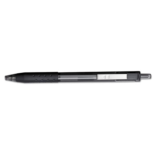 Image of Paper Mate® InkJoy 300 RT Ballpoint Pen, Retractable, Medium 1 mm, Black Ink, Black Barrel, 24/Pack