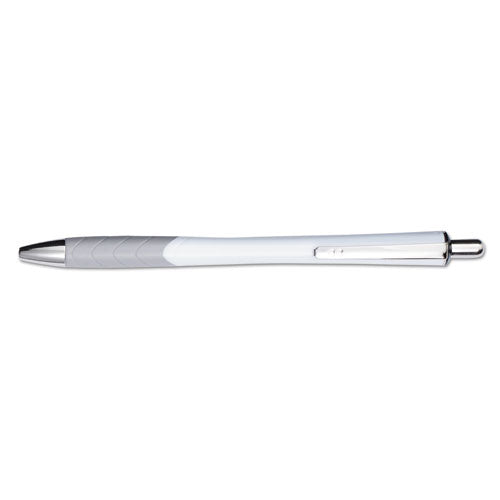 Image of Paper Mate® InkJoy 700 RT Ballpoint Pen, Retractable, Medium 1 mm, Blue Ink, White/Gray Barrel, Dozen