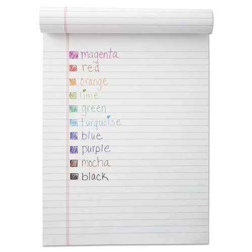 Image of Paper Mate® InkJoy 100 RT Ballpoint Pen, Retractable, Medium 1 mm, Red Ink, Translucent Red Barrel, Dozen