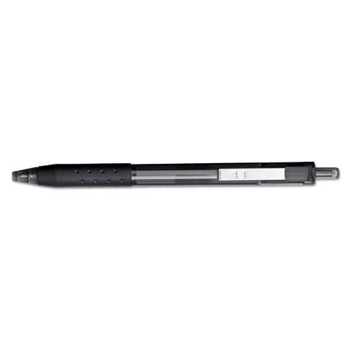 Image of Paper Mate® InkJoy 300 RT Ballpoint Pen, Retractable, Medium 1 mm, Black Ink, Black Barrel, Dozen