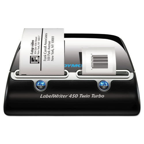 Image of DYMO® Labelwriter 450 Twin Turbo Label Printer, 71 Labels/min Print Speed, 5.5 X 8.4 X 7.4