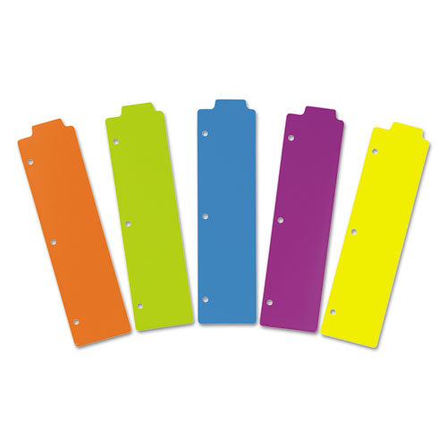 Image of Avery® Tabbed Snap-In Bookmark Plastic Dividers, 5-Tab, 11.5 X 3, Assorted, 1 Set