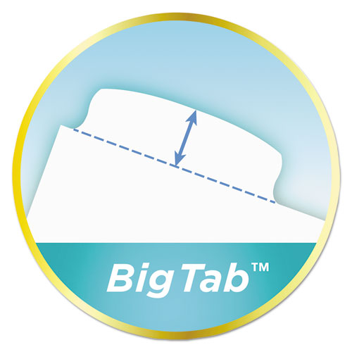 Image of Avery® Big Tab Ultralast Plastic Dividers, 8-Tab, 11 X 8.5, Assorted, 1 Set