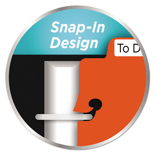Image of Avery® Tabbed Snap-In Bookmark Plastic Dividers, 5-Tab, 11.5 X 3, Assorted, 1 Set
