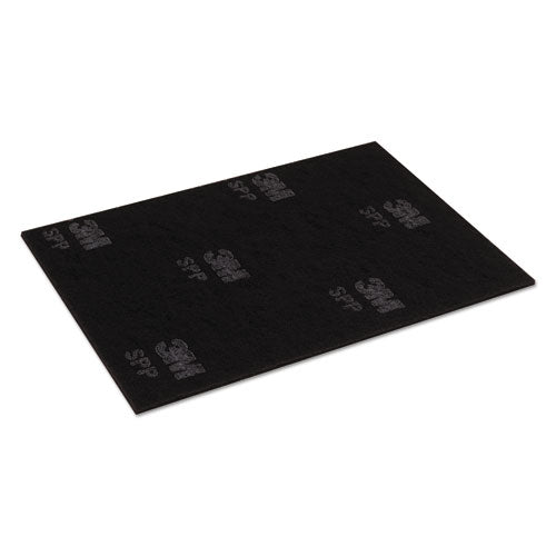 Image of Scotch-Brite Surface Preparation Pad Sheets, 14 X 20, Maroon, 10/carton