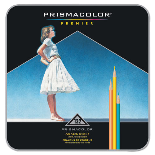 Image of Prismacolor® Premier Colored Pencil, 0.7 mm, 2B, Assorted Lead and Barrel Colors, 132/Pack