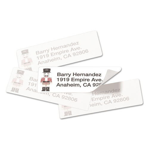 Image of Avery® Repositionable Address Labels w/SureFeed, Laser, 1 x 2.63, White, 3000/Box