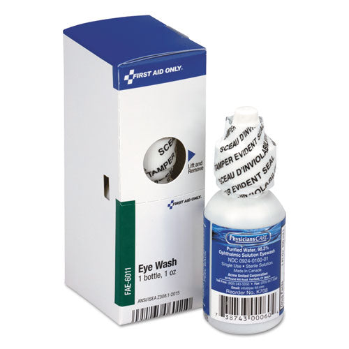 Image of First Aid Only Eyewash, 1 Oz Bottle