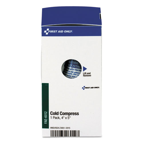 Image of First Aid Only SmartCompliance Instant Cold Compress, 5 x 4
