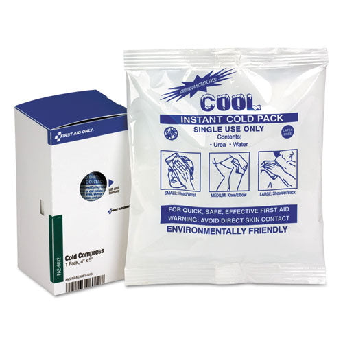Image of First Aid Only SmartCompliance Instant Cold Compress, 5 x 4