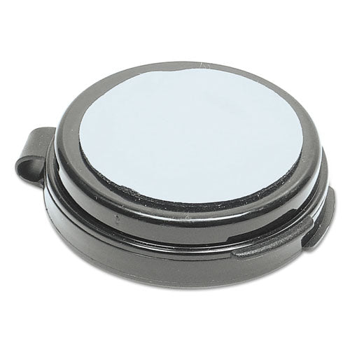 Image of SICURIX® Fingerprint Ink Pad, 1.5" Diameter, Black