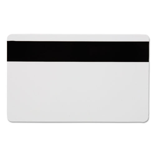 Image of SICURIX® Sicurix Blank Id Card With Magnetic Strip, 2 1/8 X 3 3/8, White, 100/pack