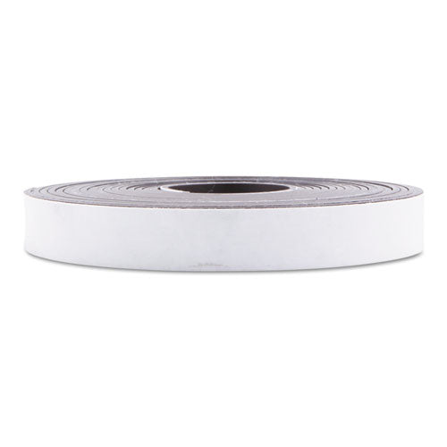 Image of ZEUS® Adhesive-Backed Magnetic Tape, 0.5" x 10 ft, Black