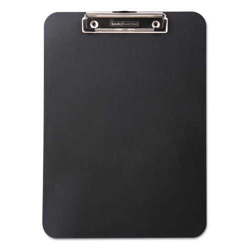 Image of Mobile OPS® Unbreakable Recycled Clipboard, 0.5" Clip Capacity, Holds 8.5 x 11 Sheets, Black