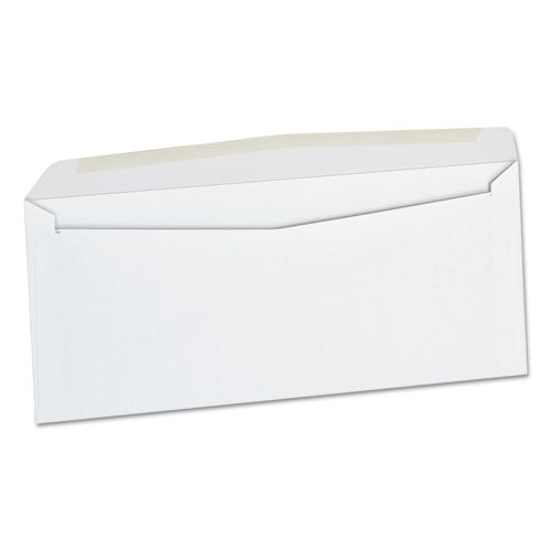 Image of Universal® Open-Side Business Envelope, #10, Commercial Flap, Side Seam, Gummed Closure, 4.13 x 9.5, White, 500/Box