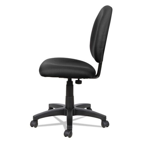 Image of Alera® Alera Essentia Series Swivel Task Chair, Supports Up To 275 Lb, 17.71" To 22.44" Seat Height, Black
