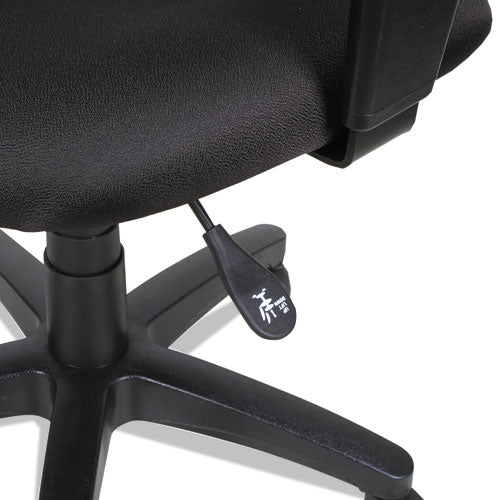 Image of Alera® Alera Essentia Series Swivel Task Chair, Supports Up To 275 Lb, 17.71" To 22.44" Seat Height, Black