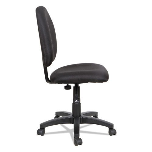 Image of Alera® Alera Essentia Series Swivel Task Chair, Supports Up To 275 Lb, 17.71" To 22.44" Seat Height, Black