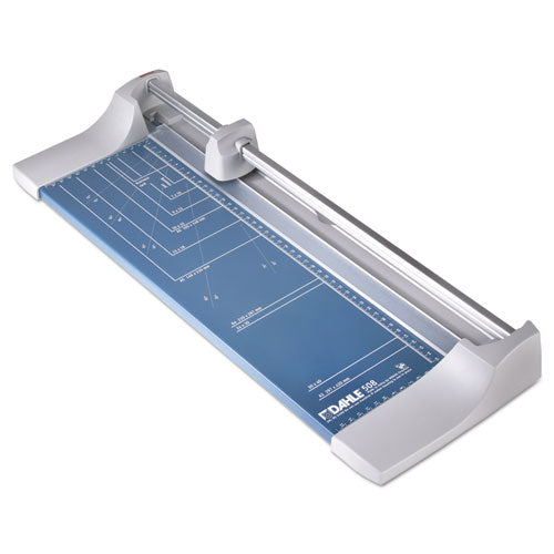 Image of Dahle® Rolling/rotary Paper Trimmer/cutter, 7 Sheets, 18" Cut Length, Metal Base, 8.25 X 22.88