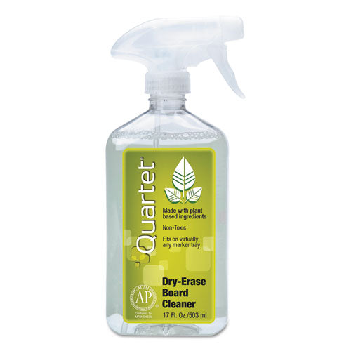 Image of Quartet® Whiteboard Spray Cleaner For Dry Erase Boards, 17 Oz Spray Bottle