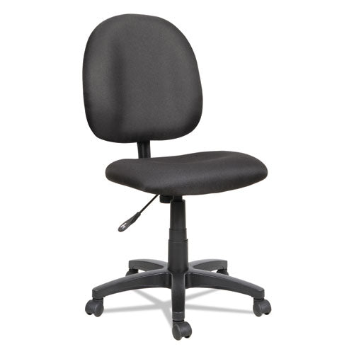 Image of Alera® Alera Essentia Series Swivel Task Chair, Supports Up To 275 Lb, 17.71" To 22.44" Seat Height, Black
