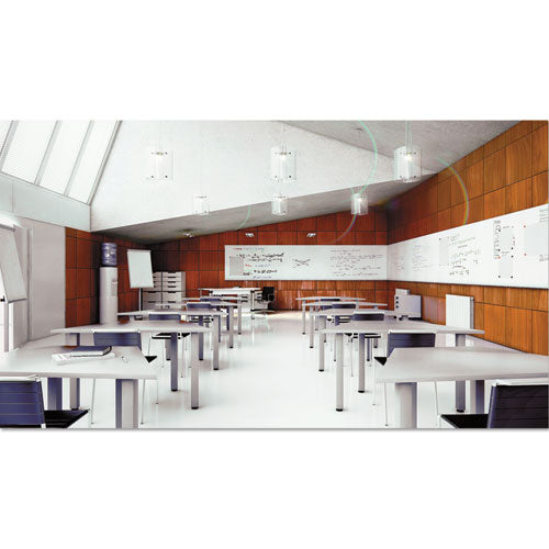Image of MasterVision® Magnetic Dry Erase Tile Board, 29.5" x 45", White Surface
