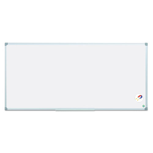 Image of MasterVision® Earth Gold Ultra Magnetic Dry Erase Boards, 96" x 48", White Surface, Satin Aluminum Frame