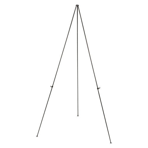 Image of MasterVision® Instant Easel, 61.5" High, Black, Steel, Lightweight