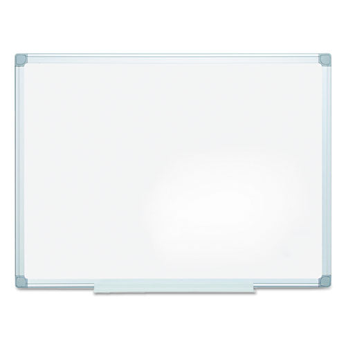 Image of MasterVision® Earth Silver Easy Clean Dry Erase Boards, 48" x 36", White Surface, Satin Aluminum Frame